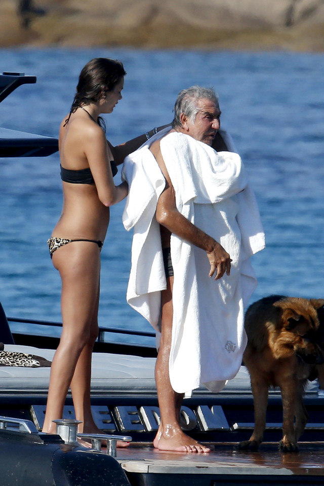 Roberto Cavalli i Lina Nilsen