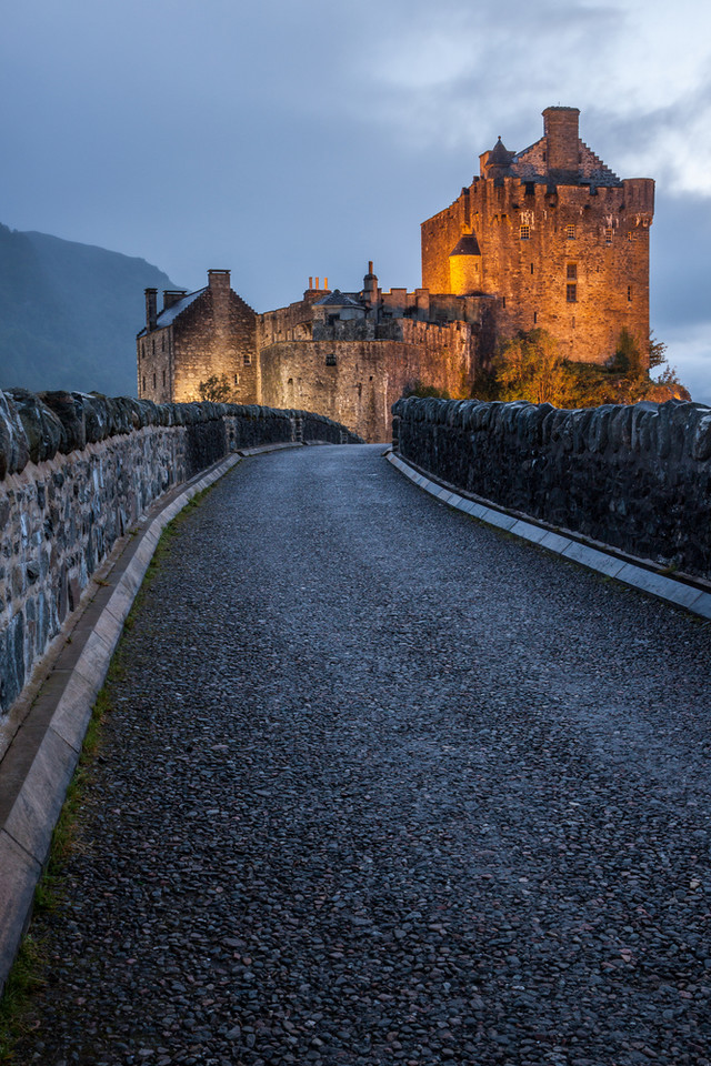 Zamek Eilean Donan w Szkocji