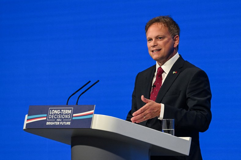 Sekretarz obrony Wielkiej Brytanii Grant Shapps