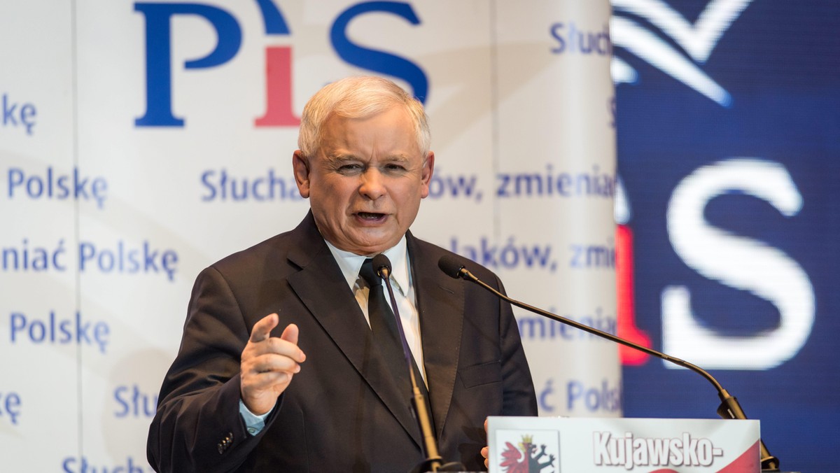 Prezes PiS Jarosław Kaczyński