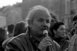 Marek Kotański , 1992 r., fot. Sławomir Kamiński