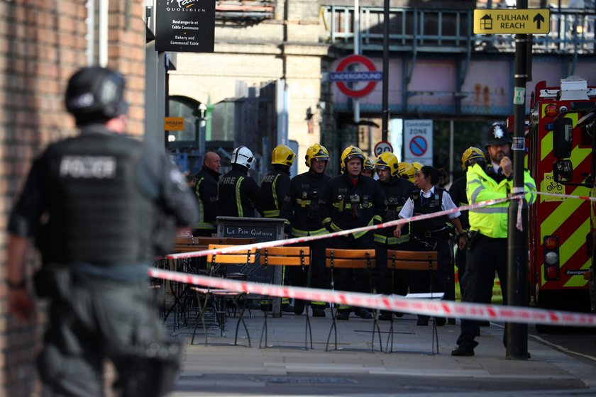 18-latek zatrzymany w związku z zamachem w londyńskim metrze