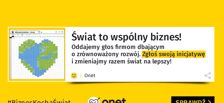 #BiznesKochaŚwiat - Onet startuje z ogólnopolską akcją wspierającą firmy