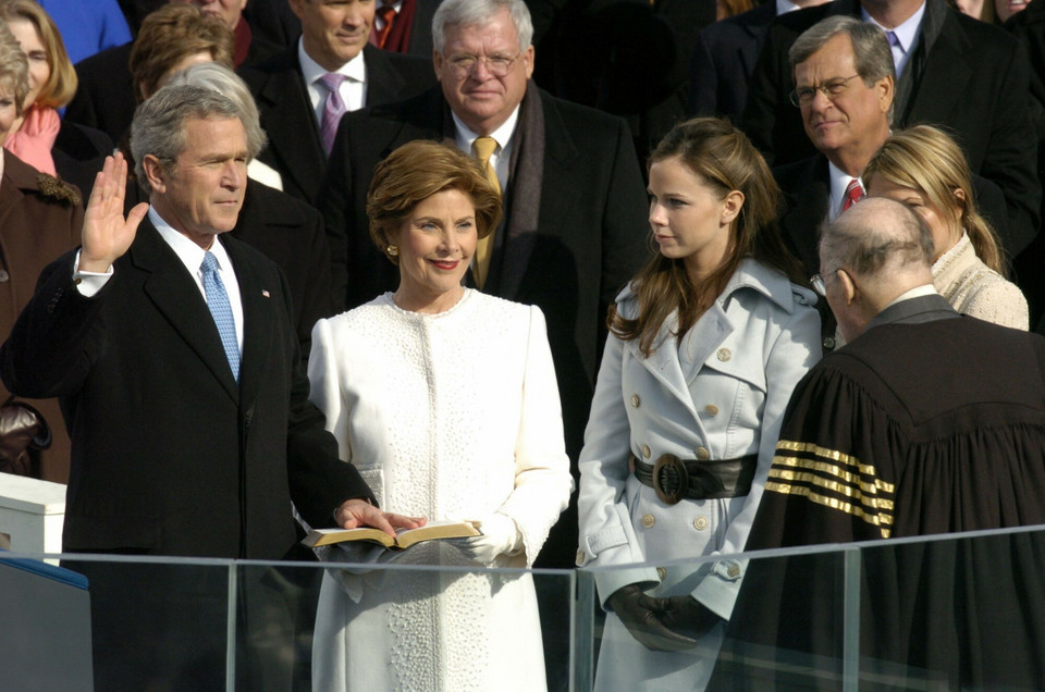 Zaprzysiężenie George'a W. Busha w 2005 r.
