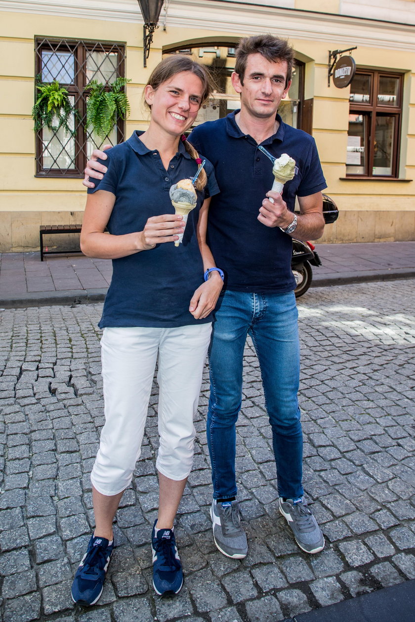 Polsko - włoska para z Krakowa: Ania i Daniele kręcą pyszne lody, które kradną serca