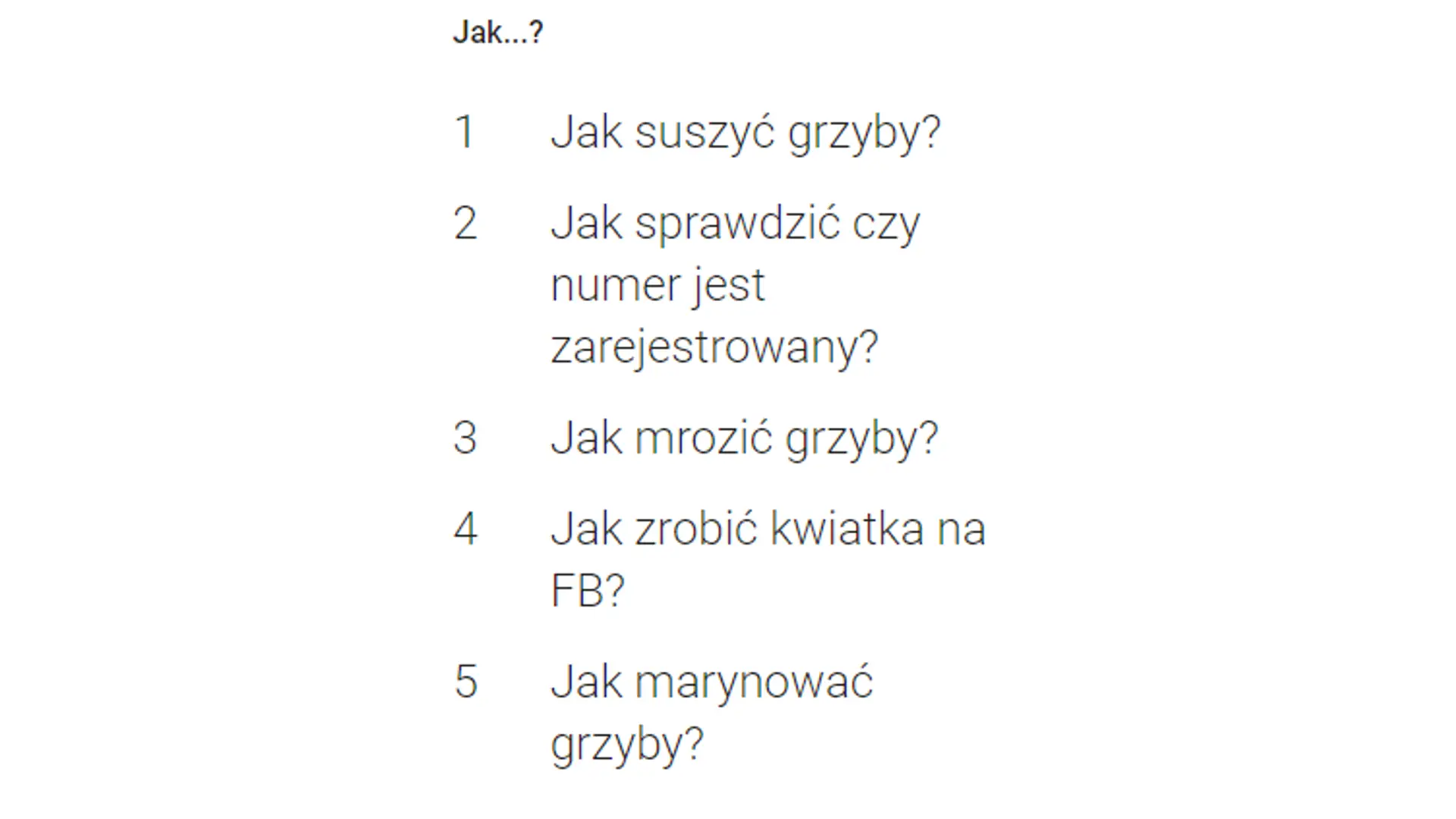 Wolne sądy czy marynowane grzyby? Google ujawnia internetowe trendy 2017 roku w Polsce