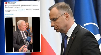 Kaczyński szydzi z prezydenta Dudy? Nagranie z Sejmu niesie się po sieci