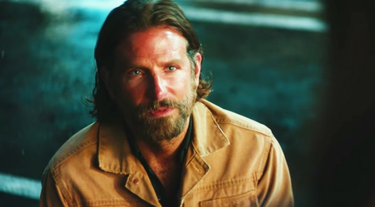 Bradley Cooper a Csillag Születik c. fantasztikus filmben.