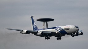 Pokaz siły NATO. Potężne samoloty wojskowe operowały nad Polską