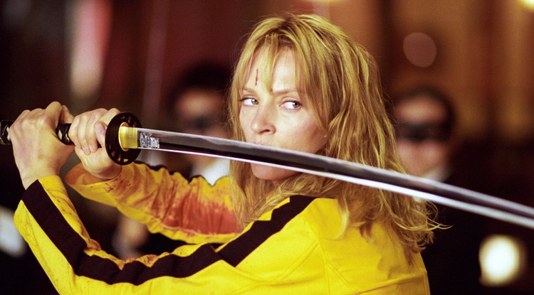 Uma Thurman kőkemény volt a Kill Bill filmekben.