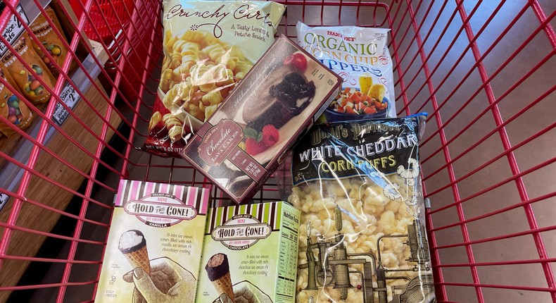 I tried all of the winning snacks and desserts from the 14th-annual Trader Joe's Customer Choice Awards that I could find.Paige Bennett