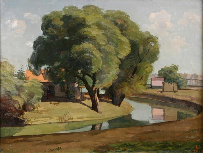 Borivoje stevanović, "Topčiderska reka" (1926)