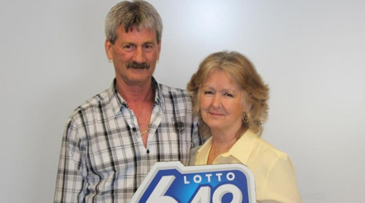 Barbara és Douglas Fink harmadjára vitték el a lottófőnyereményt /Fotó: : Western Canada Lottery Corporation