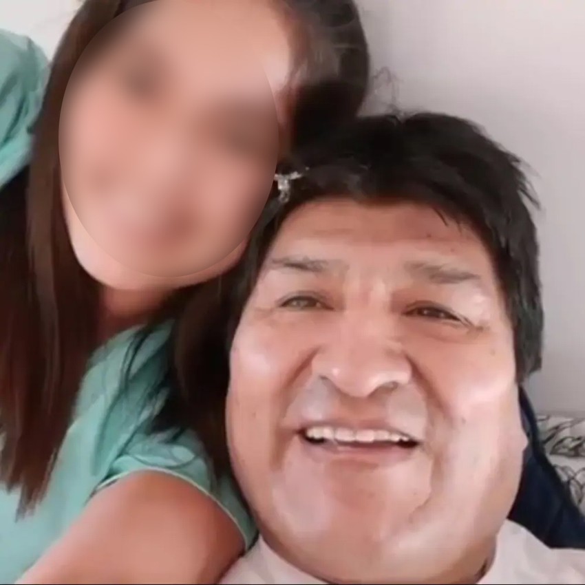 Evo Morales i Noemi M.C.