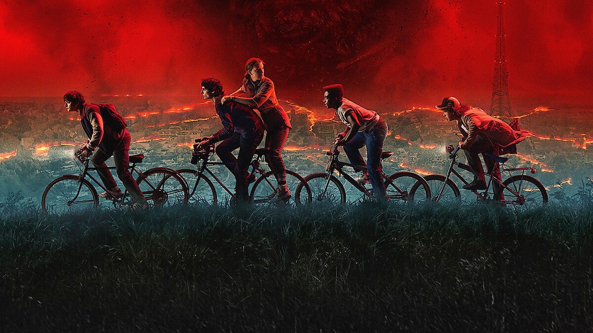 Obľúbený seriál Stranger Things.
