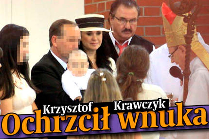 Krawczyk ochrzcił wnuka