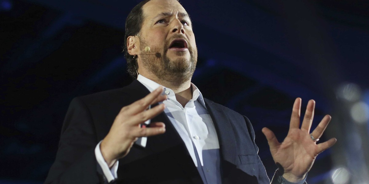 Salesforce CEO Marc Benioff.