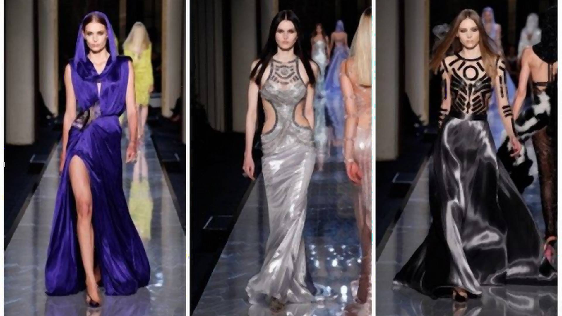W stylu Grace Jones: kolekcja Versace Haute Couture na wiosnę i lato 2014