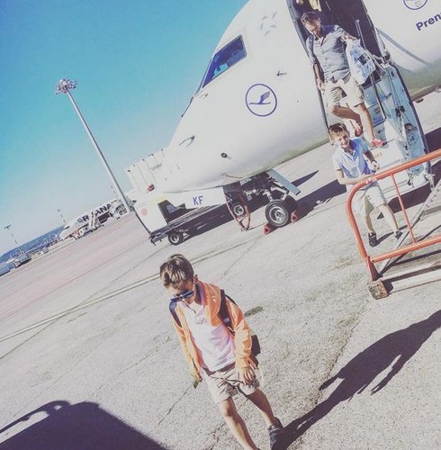 rodzina Kraśków na wakacjach / fot. z profilu Karoliny Ferenstein-Kraśko