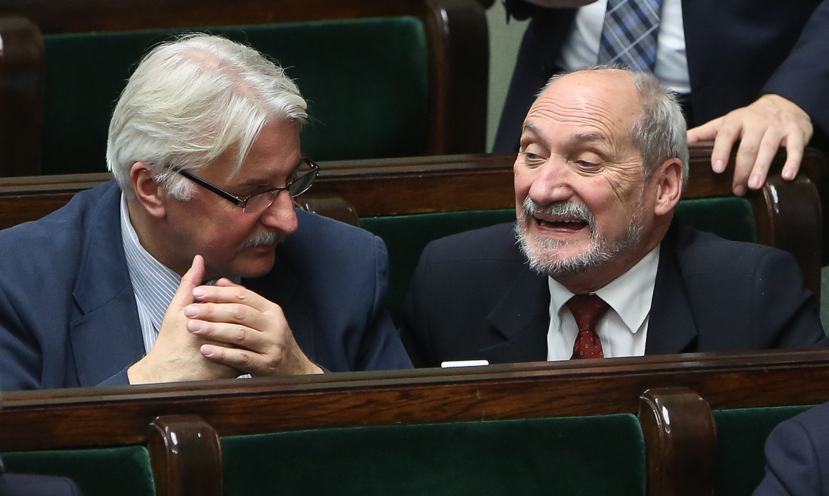 Witold Waszczykowski i Antoni Macierewicz