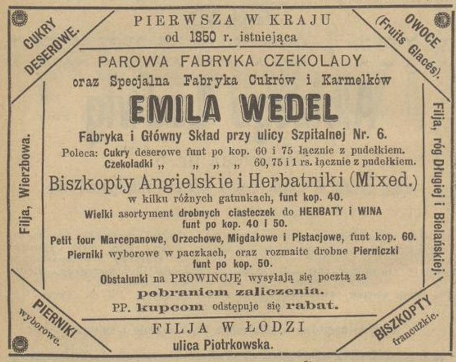 Kalendarz Warszawski, 1893 r.