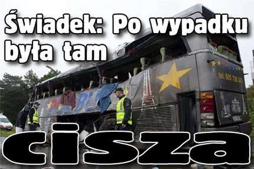 Świadek: Po wypadku była cisza