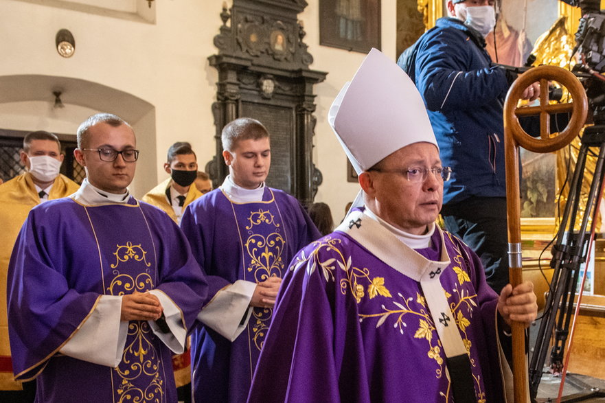 Pogrzeb biskupa Zawitkowskiego