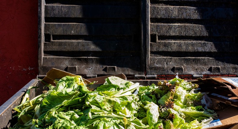 Companies are using AI to tackle food waste.Studio One-One/Getty