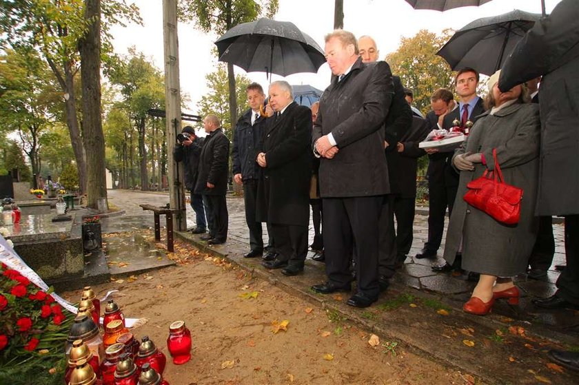 Kaczyński odsłanił tablicę ku czci Rosiaka