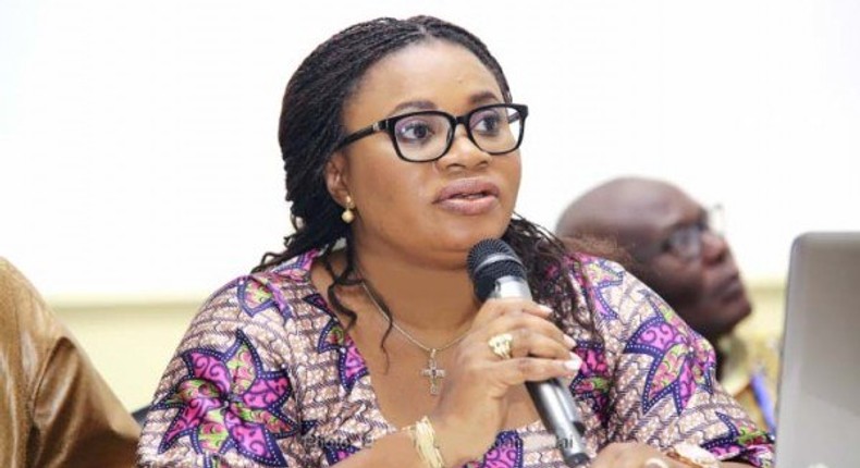 Chairperson of the Electoral Commission, Charlotte Osei