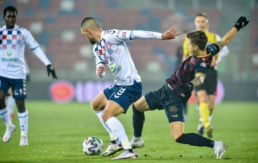 Ekstraklasa. Górnik Zabrze pokonał Pogoń 2:1