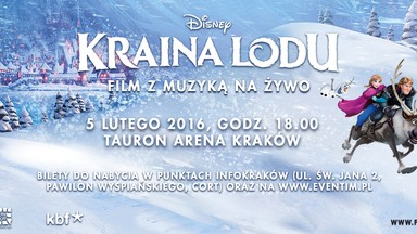 "Kraina Lodu" Disneya - film z muzyką na żywo w Krakowie