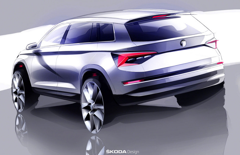 Skoda Kodiaq - tylna część pojazdu