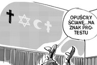 Opuscily sciane krzyż religia krzętowski