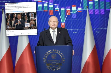 Groził, że "wyprowadzi gościa z NBP". Prokuratura umorzyła sprawę Donalda Tuska