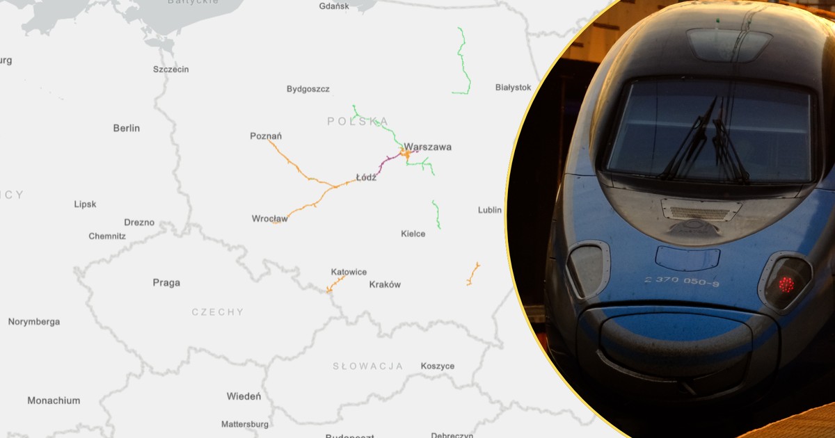 CPK pokazał mapę. Tak mają wyglądać trasy w ramach programu Port Polska
