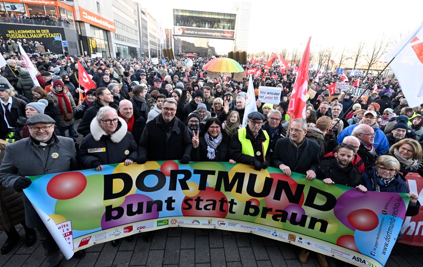 Protest u Dortmundu 