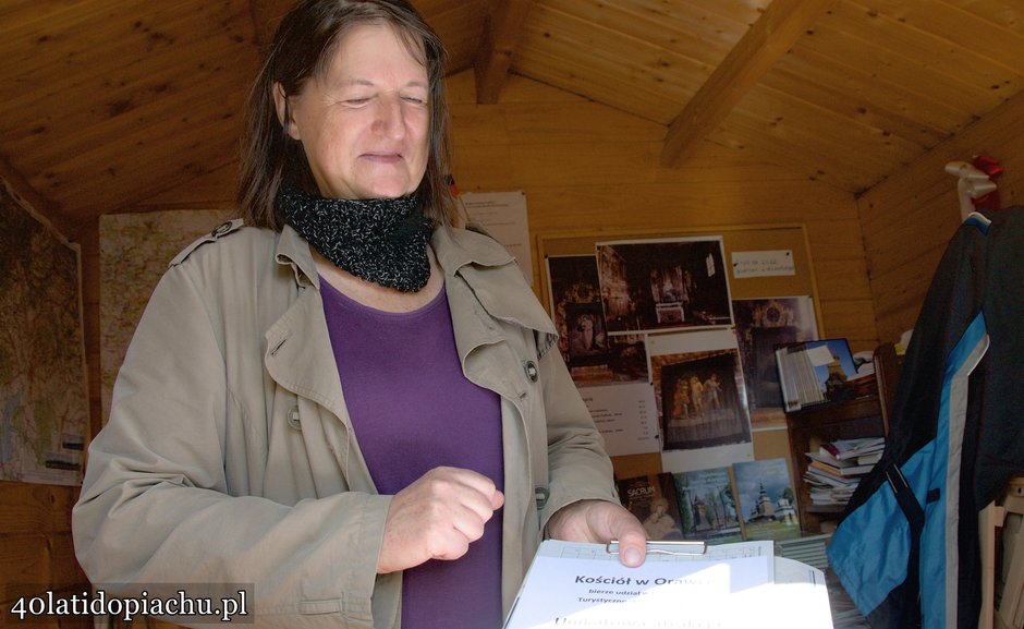 Przewodnik, pani Lucyna Borczuch