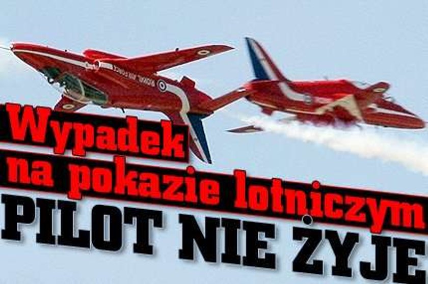 Wypadek na pokazie lotniczym. Pilot nie żyje