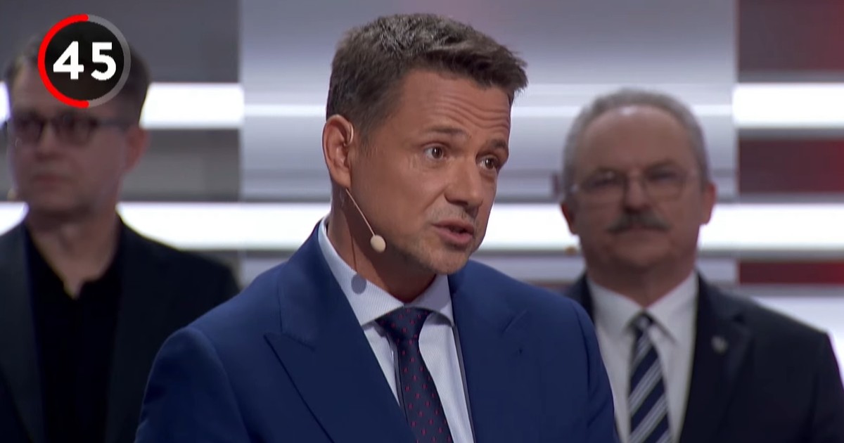 Słaby Mentzen, dobry Trzaskowski. Kto najwięcej zyskał, a kto stracił w debacie "Super Expressu"?