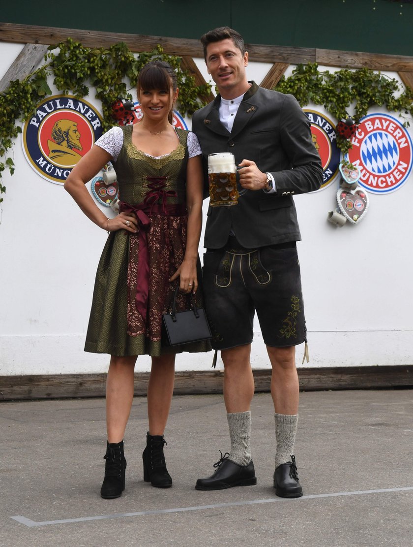 Anna i Robert Lewandowscy na Oktoberfest 2019