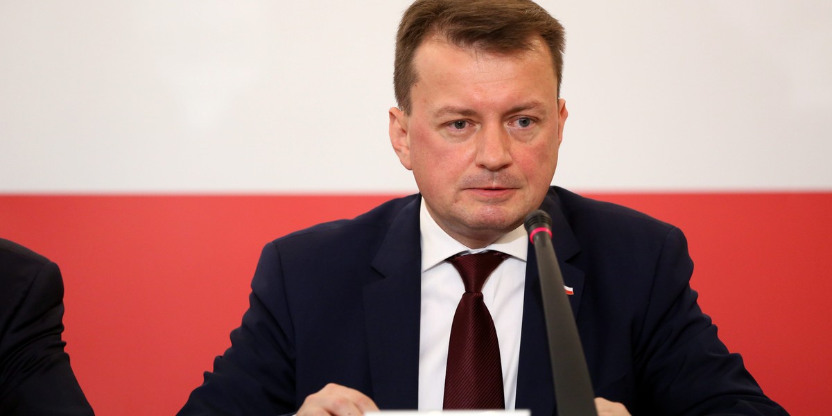 Mariusz Błaszczak, minister obrony narodowej.