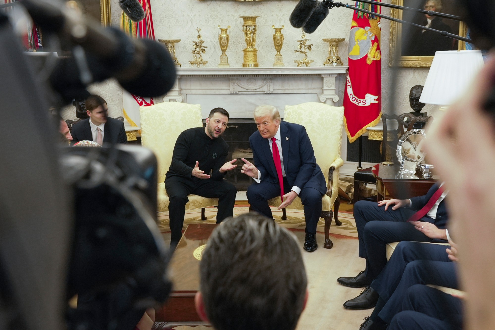 Trump prijal v Bielom dome ukrajinského prezidenta Zelenského.