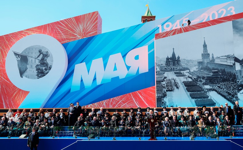 Putin drži govor povodom Dana pobede u Moskvi 9. maja