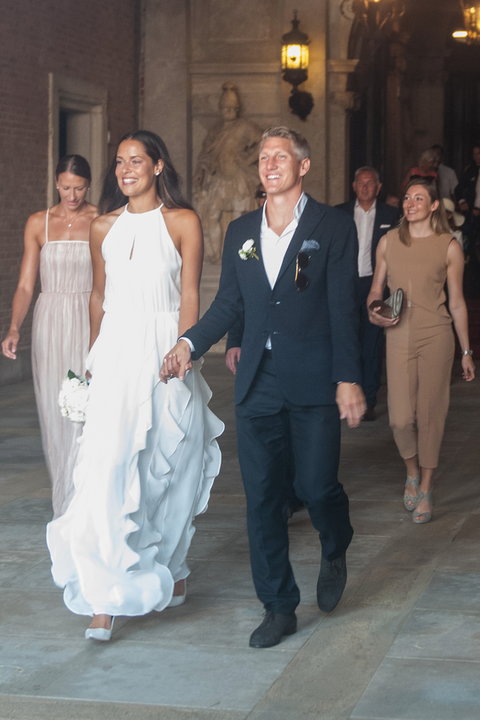 Bastian Schweinsteiger i Ana Ivanović (zdjęcie z 2016 r.)