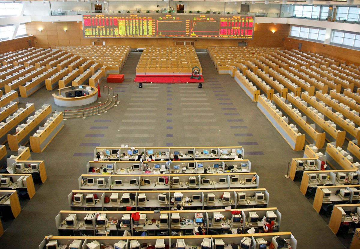 Shanghai Stock Exchange in Shanghai, China. Fot. Bloomberg