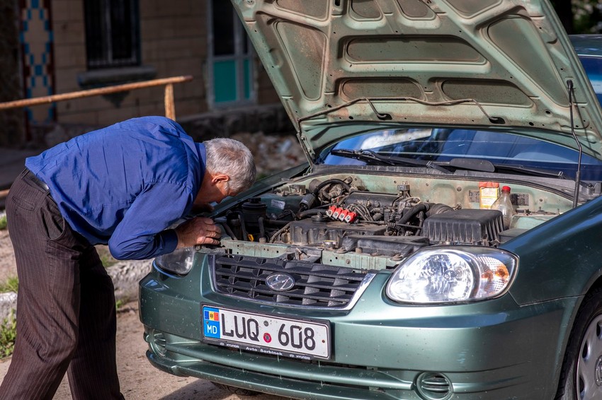 automehaničar, ilustracija