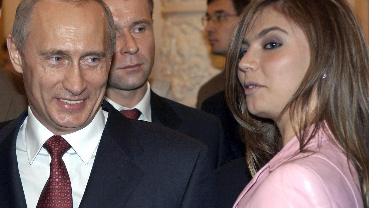 Władimir Putin i Alina Kabajewa w 2004 r.