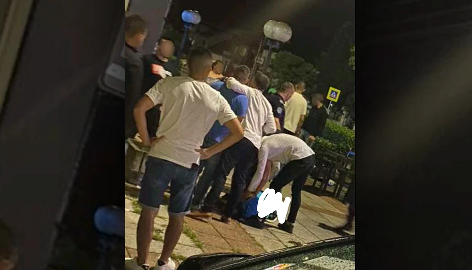 Pretučeni Boris ležao je na pločniku