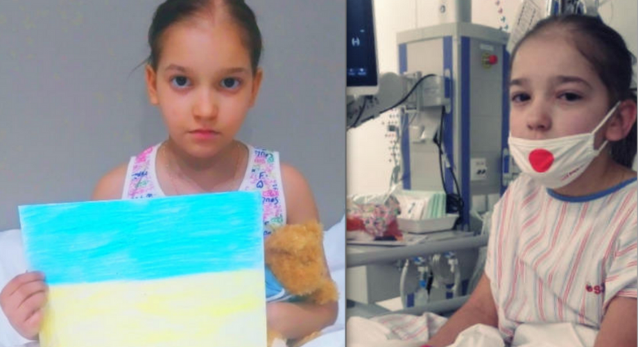 Sofia walczy ze śmiertelną chorobą. Jej brat i tata walczą w Ukrainie